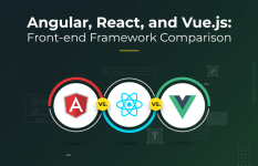 Angular  React  and Vuejs Front end Framework Comparison